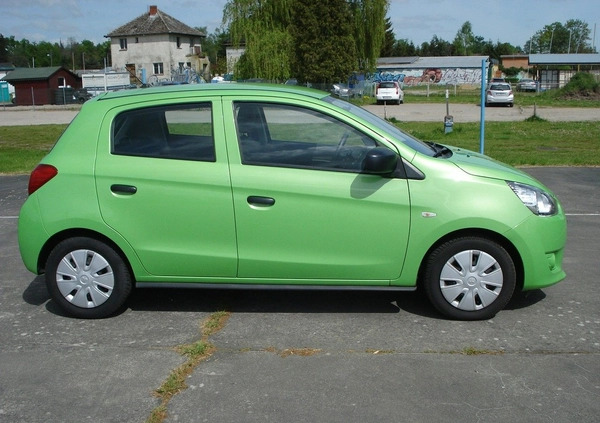 Mitsubishi Space Star cena 16800 przebieg: 190000, rok produkcji 2015 z Nowa Ruda małe 137